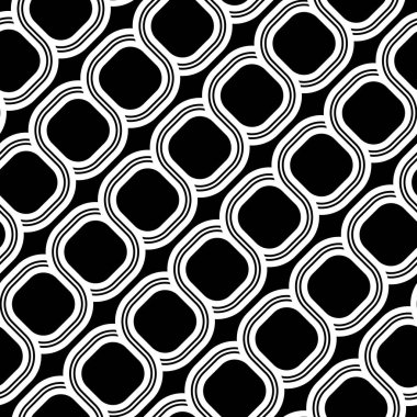 Tasarım dikişsiz spiral bükümlü desen. Soyut tek renkli arka plan. Vektör sanatı