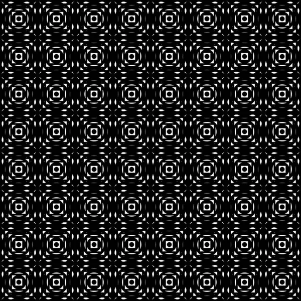 Design Seamless Geometric Pattern Abstract Monochrome Grating Background Vector Art — Stock Vector