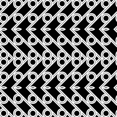 Kusursuz geometrik zigzag deseni tasarla. Soyut monokrom rendeleyici dekoratif arka plan. Vektör sanatı