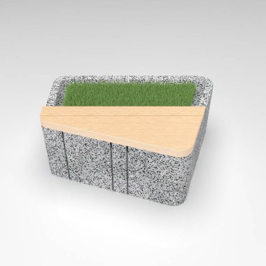 Sunulan formlar, kenarların paralel olmadığı ve farklı uzunluklara sahip olduğu standart olmayan bir paralel kenarlı geometriye sahiptir. Bu form ürünleri tek bir kompozisyonda birleştirmenizi sağlar.