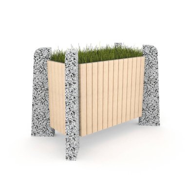 3 boyutlu saksı çiçeği yuvası 3