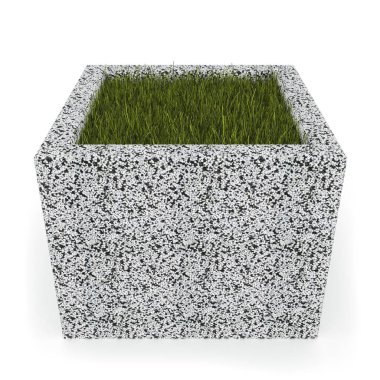 3D model saksı Tallin 60 