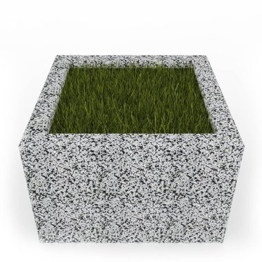 3D model saksı Tallin 50