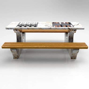 3D render Schachtisch fuer draussen gespr 115 Rosenholz 4 