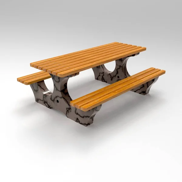 3D işlemeli bank Betonbank Bituma 1085 