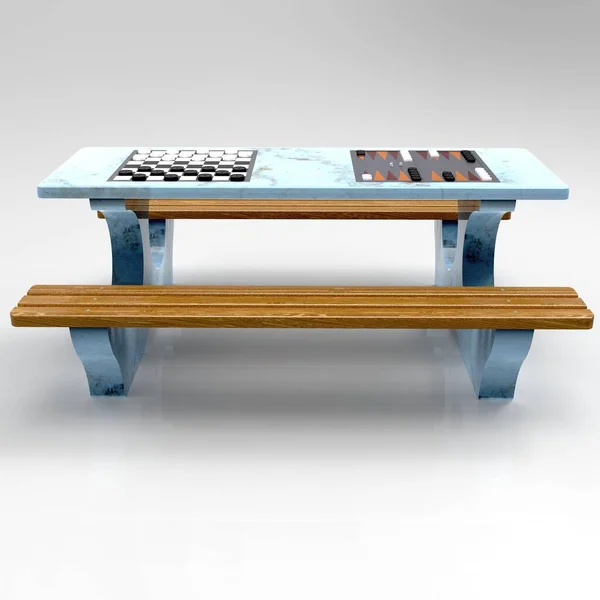 3D render Schachtisch fuer draussen gespr 115 Rosenholz 17 