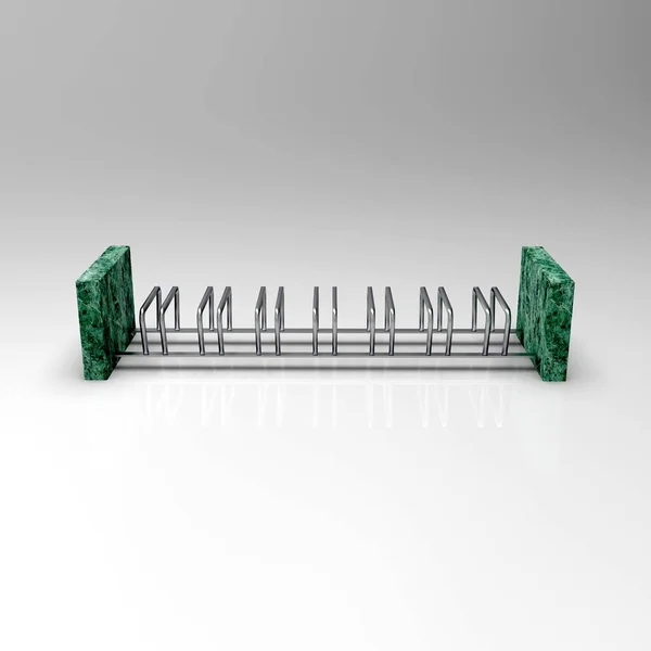 Bisiklet Otoparkı 7x ön görünümü 00009 3d görüntüleme