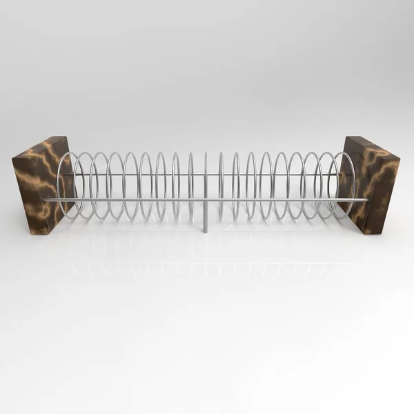 Bisiklet Otoparkı 'nın 3D görüntüsü 19x ön görünümü 00007