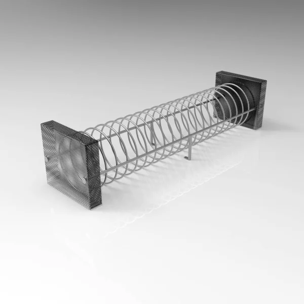 Bisiklet Otoparkı 'nın 3D görüntüsü 19x görünümü izometri 00013