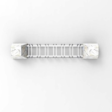 3 boyutlu bisiklet parkı görüntüsü Manchester üst görünümü 7