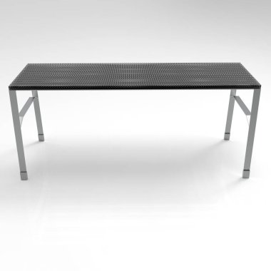 3D resim parkı tablo klasik metal ve ahşap