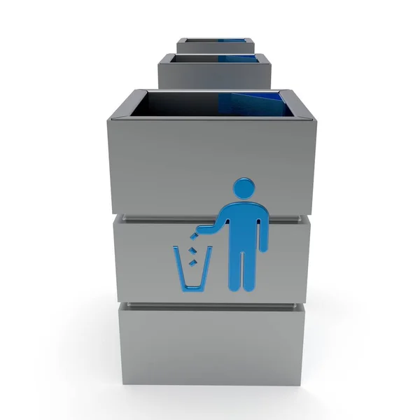 3D görüntü kentsel yaratıcı vazo Troi 9