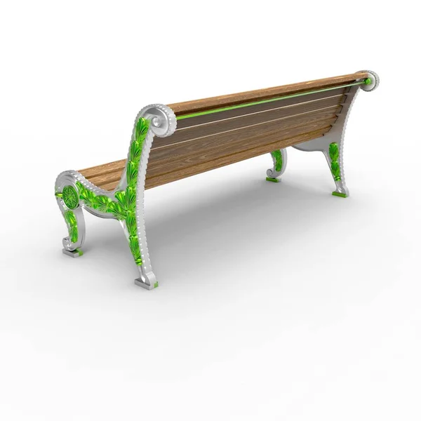 Urban 2 alüminyum bankın 3D görüntüsü