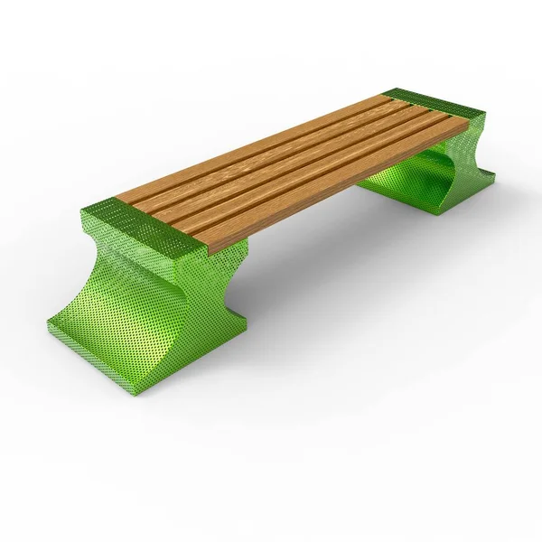 3D obraz kolor ławka kowadło 13 — Zdjęcie stockowe