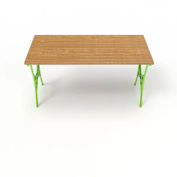 Imagem 3d de uma mesa forjada Boulevard 3 — Fotografia de Stock