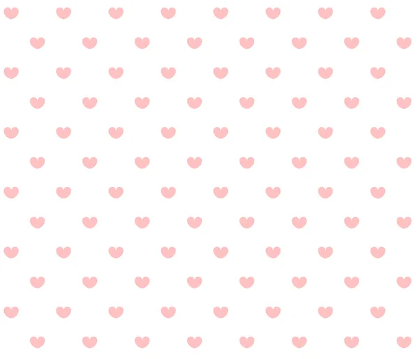 Seamless pattern with little heart for valentine day — Stock Vector