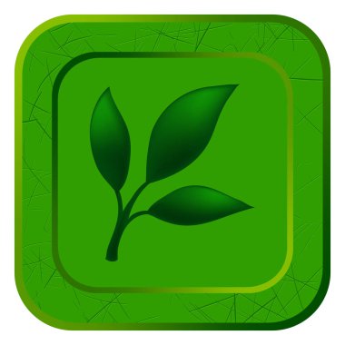 Video oyunu için günlük yaprak içeren vektör simgesi