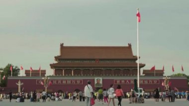 Tiananmen Meydanı. Pekin 'de. Çin. Asya