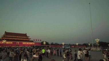 Tiananmen Meydanı. Pekin 'de. Çin. Asya