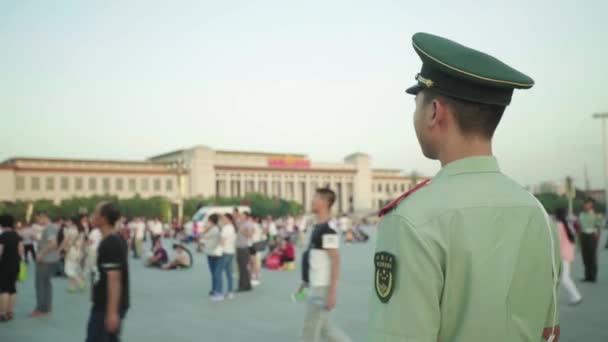 Tiananmen tér. Peking. Kína. Ázsia — Stock videók