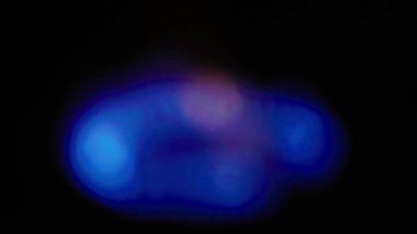 Gaz ocağında bir yangın var.