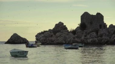 Milocer 'ın simgesi. Karadağ. Balkanlar.