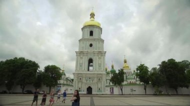 Sofia mı? Kyiv 'deki kilise. Ukrayna.