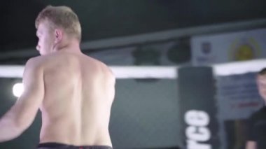 Mma sekizgeninde dövüş. Kyiv. Ukrayna