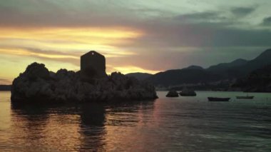 Milocer 'ın simgesi. Karadağ. Balkanlar.