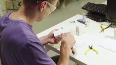 Şehrin minyatür bir modelini oluşturma süreci