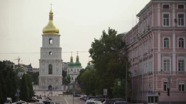 Sofia mı? Kyiv 'deki kilise. Ukrayna.