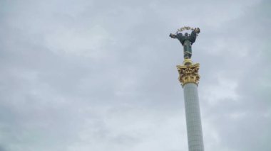 Ukrayna 'nın anıtı. Bağımsızlık Meydanı. Meydan. Kyiv. Ukrayna
