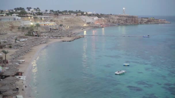 Paesaggio località balneare. Sharm-el-Sheikh. Egitto . — Video Stock