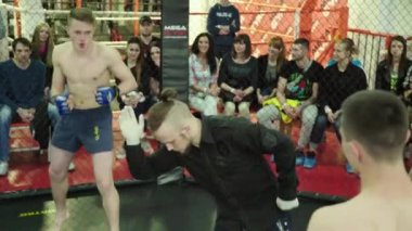 Mma sekizgeninde dövüş. Kyiv. Ukrayna