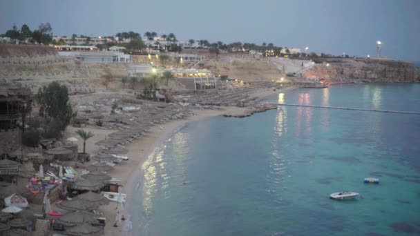 Paesaggio località balneare. Sharm-el-Sheikh. Egitto . — Video Stock