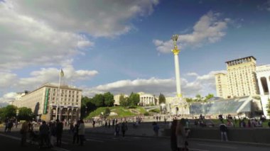 Bağımsızlık Meydanı. Meydan. Kyiv. Ukrayna