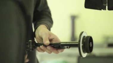 Çekim sırasında kamera. Film yapımcılığı. Çekim. Film yapımcılığı.