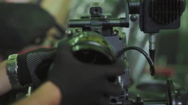 Çekim sırasında kamera. Film yapımcılığı. Çekim. Film yapımcılığı.