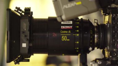 Çekim sırasında kamera. Film yapımcılığı. Çekim. Film yapımcılığı.