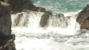 Deniz kıyısı. Deniz Burnu. Sozopol. Bulgaristan.