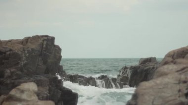 Deniz kıyısı. Deniz Burnu. Sozopol. Bulgaristan.