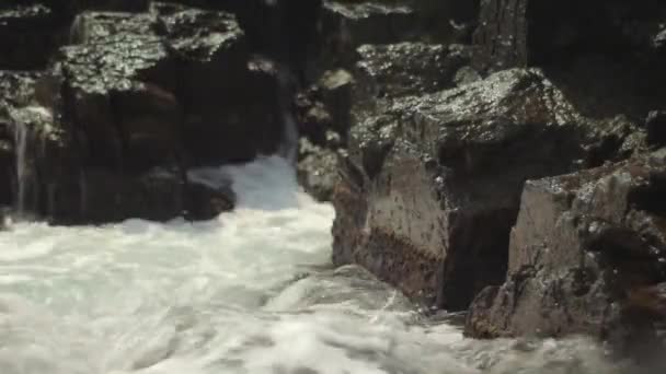 Orilla del mar. Paisaje marino. Sozopol. Países Bajos . — Vídeo de stock