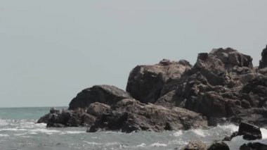 Deniz kıyısı. Deniz Burnu. Sozopol. Bulgaristan.