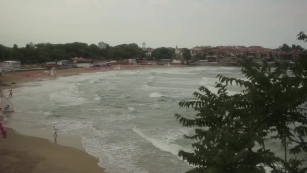 Sozopol. Bulgaria. Località vicino al mare . — Video Stock