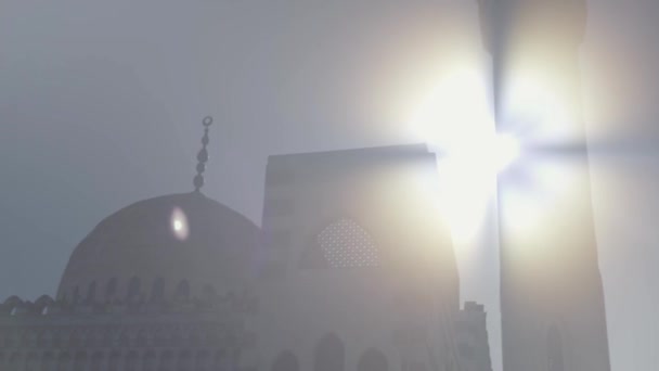 Mecset Sharm El Sheikh-ben. Egyiptom — Stock videók