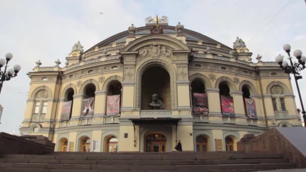 Ukrán Nemzeti Opera. Kijevben — Stock videók