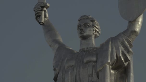 Monumento a la Patria. Kiev. Ucrania — Vídeos de Stock