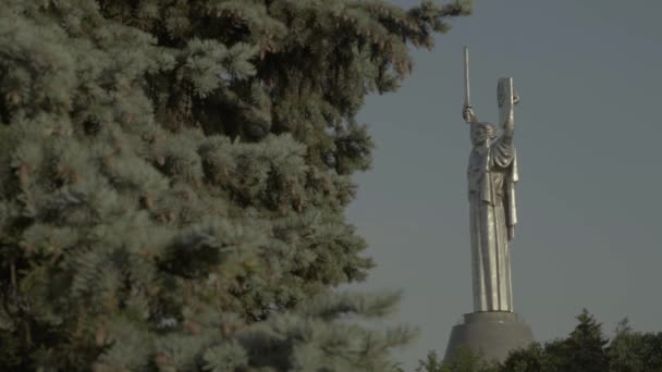 Monumento a la Patria. Kiev. Ucrania — Vídeos de Stock