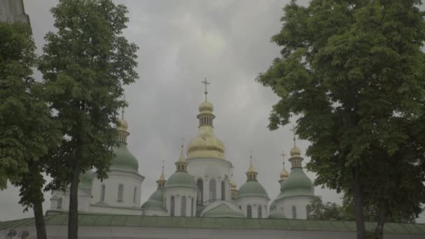 Sofía. Iglesia en Kiev. Ucrania . — Vídeo de stock