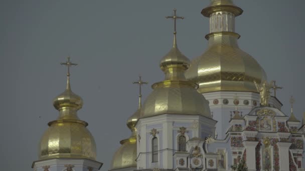 Szent Mihály katedrális. Kijevben. Ukrajna — Stock videók